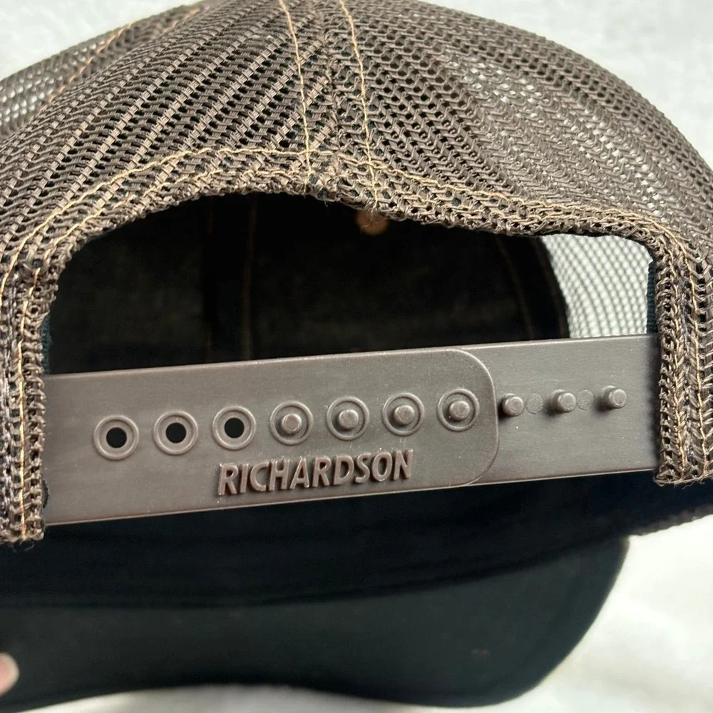 Richardson 112 Trucker Hat Legacy Truck Sales Realtree Camo Snapback Brown NEW